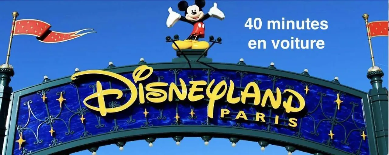 T2 Le Zen Proche Aeroport Cdg, Asterix, Disney Apartment Villeneuve-sous-Dammartin France